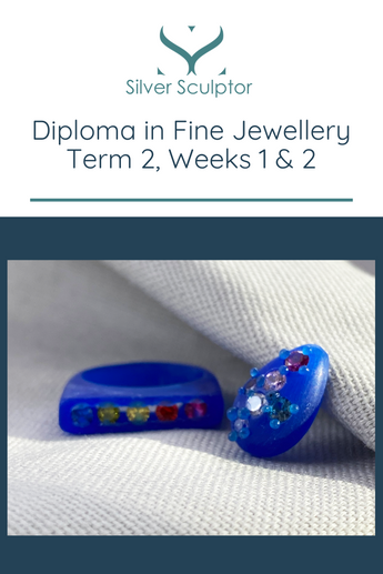 Diploma in Fine Jewellery - Advanced Stone Setting in Wax, Term 2, Weeks 1 & 2