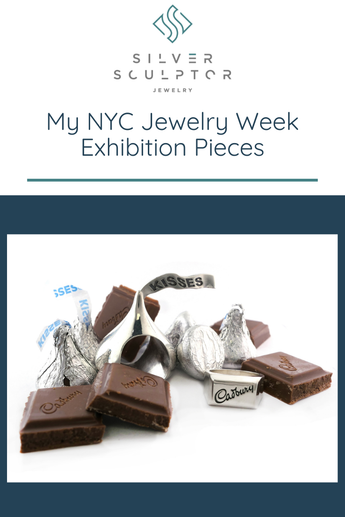 Cake, Chocolate, and Sterling Silver: Behind My NYC Jewelry Week Exhibition Pieces
