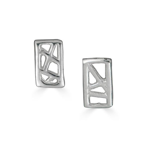 Lattice Stud Earrings