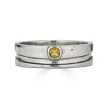 Opal Wave Cut Out Ring