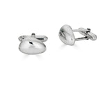 Sterling Silver Pebble Cufflinks