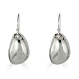 Sterling Silver Small Pebble Drop Earrings