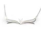 Team Fox Necklace, Sterling Silver