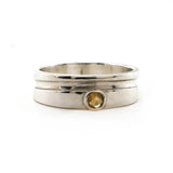 Opal Wave Cut Out Ring