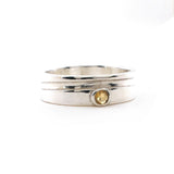 Opal Wave Cut Out Ring