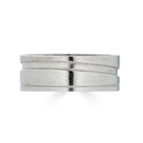 Sterling Silver Wave Cut Out Ring