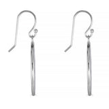 Vaulted Drop Earrings – Sculptural Sterling Silver
