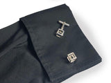 Sterling Silver Cube Cufflinks | Silver Sculptor