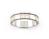 Sterling Silver Geometric Cut Out Ring | Silver Sculptor