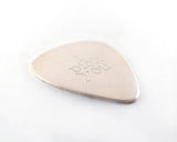 I Pick You Guitar Pick, Plectrum in Sterling Silver | Silver Sculptor