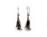 Calla Lily Dangly Earrings | Silver Sculptor