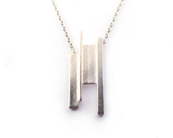 Sterling Silver Everyday Necklace | Silver Sculptor