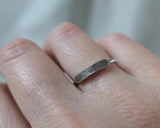 Personalized Fingerprint Stacking Ring