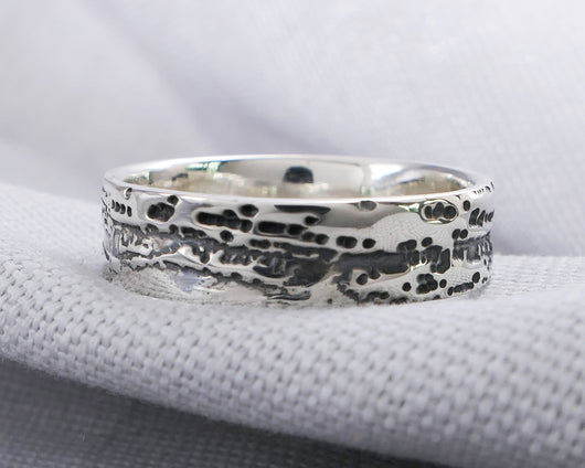 Round Cut Men's Wedding Band Ring Solid 925 Sterling Silver Jewelry -  diamondiiz.com