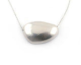 Sterling Silver Large Pebble Necklace | Silver Sculptor