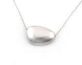 Sterling Silver Pebble Necklace | Silver Sculptor