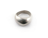 Sterling Silver Small Pebble Ring | The Silver Sculptor Jewelry