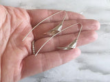 Calla Lily Earrings | Silver Sculptor