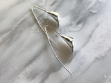 Calla Lily Earrings | Silver Sculptor