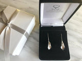 Calla Lily Earrings | Silver Sculptor