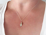 Calla Lily Wedding Necklace | Silver Sculptor