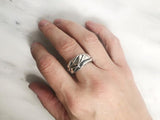 Silver Draped Ring | Silver Sculptor