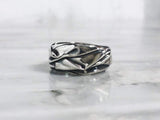 Silver Draped Ring | Silver Sculptor